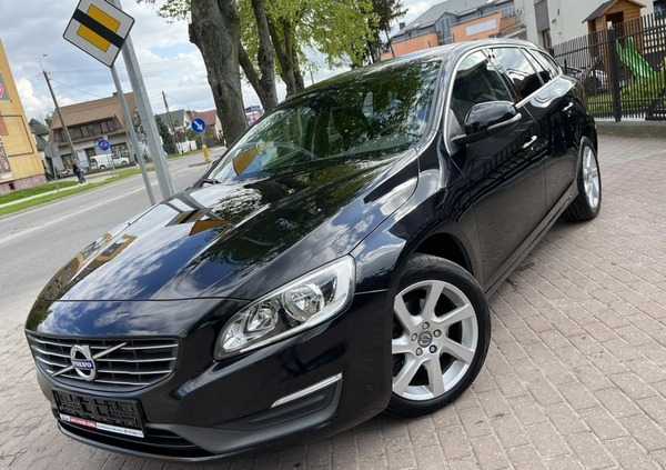 Volvo V60 cena 35700 przebieg: 214685, rok produkcji 2014 z Choroszcz małe 436